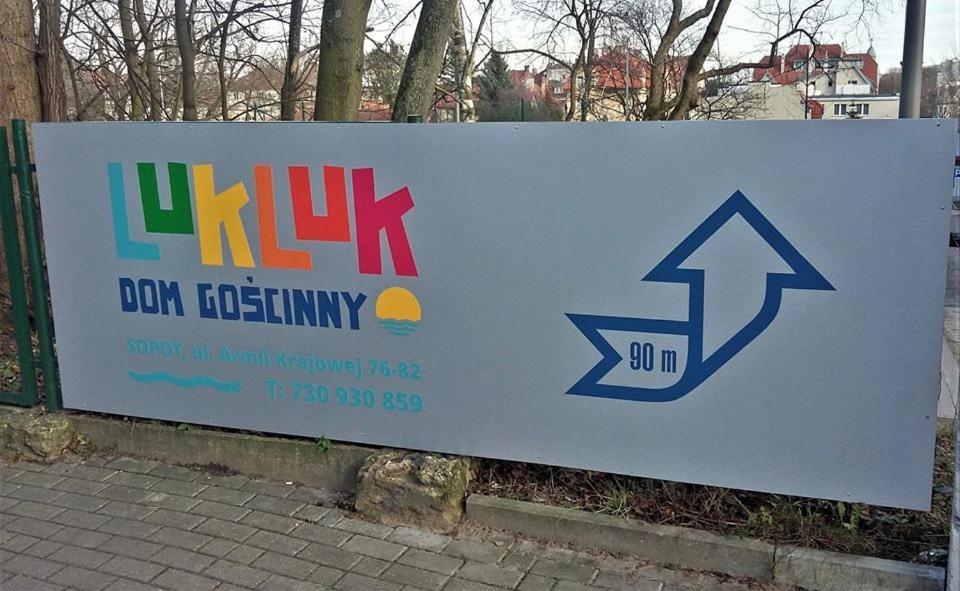 Dom Goscinny Lukluk Сопот Экстерьер фото